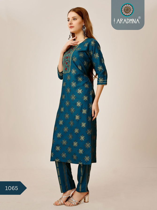 Aradhna Designer Kurtis With Bottom Catalog